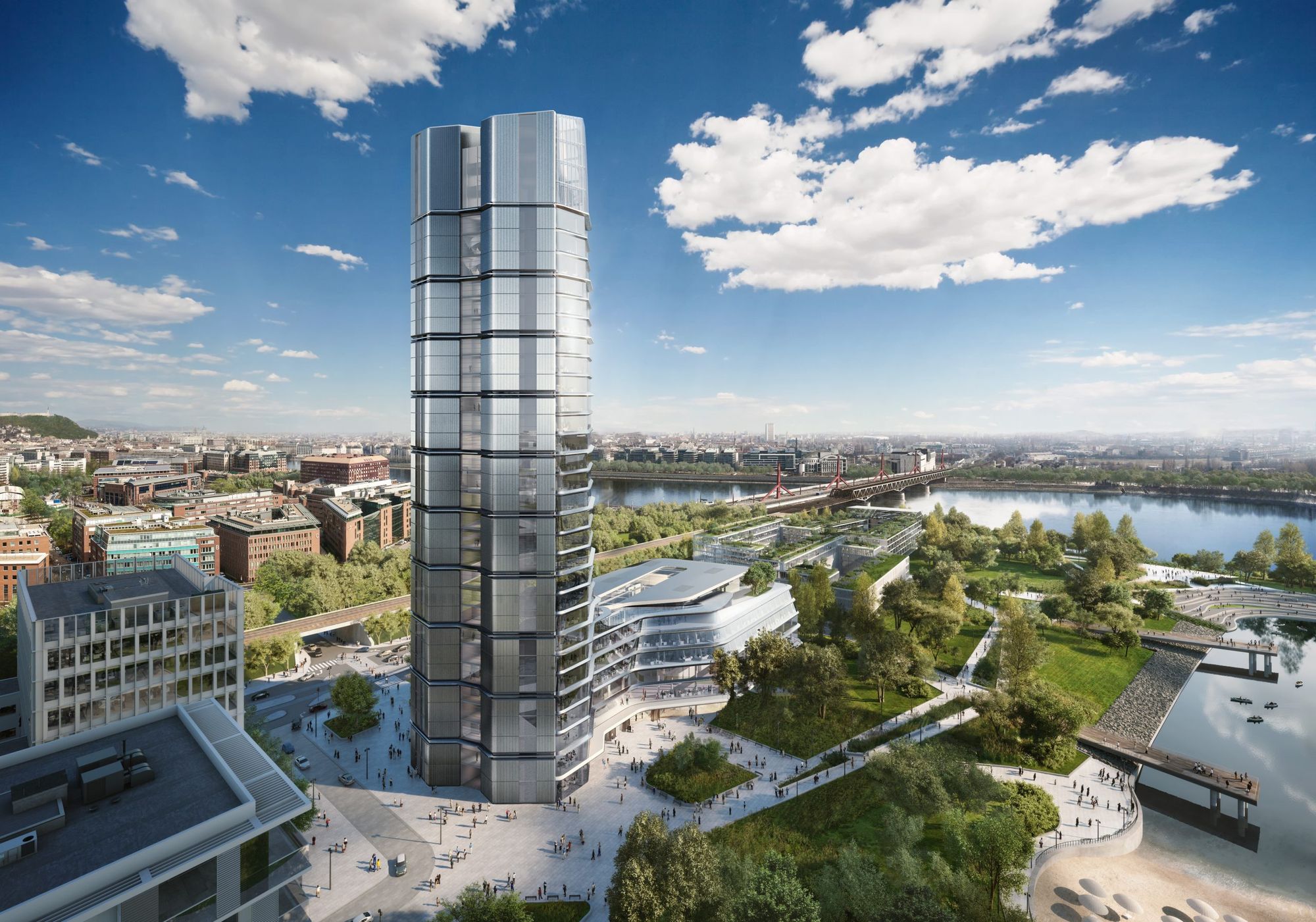 Transforming the skylines of Budapest and Warsaw  |  Foster + Partners