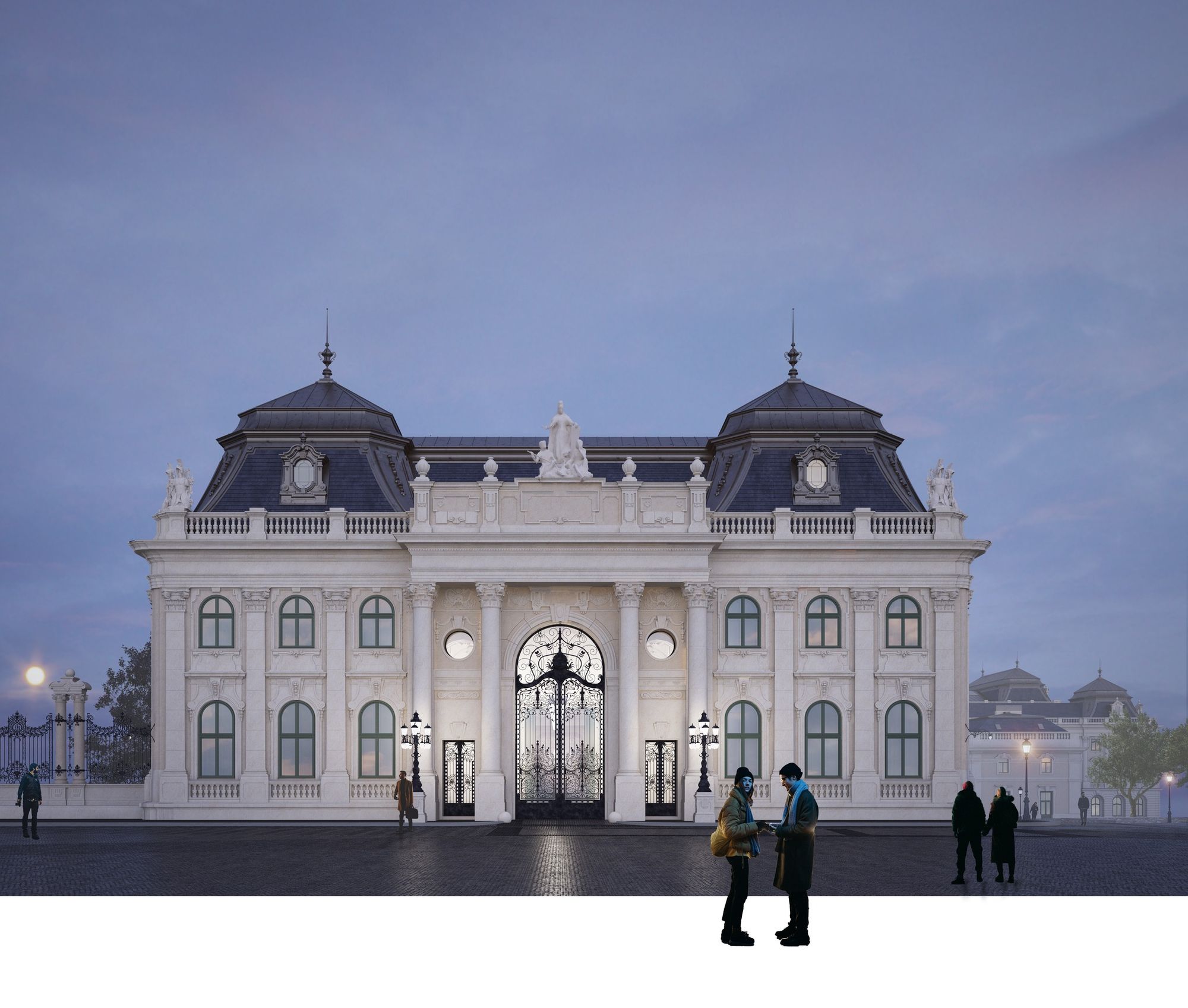 Robert Gutowski Architects is now in charge of the Buda Castle reconstruction