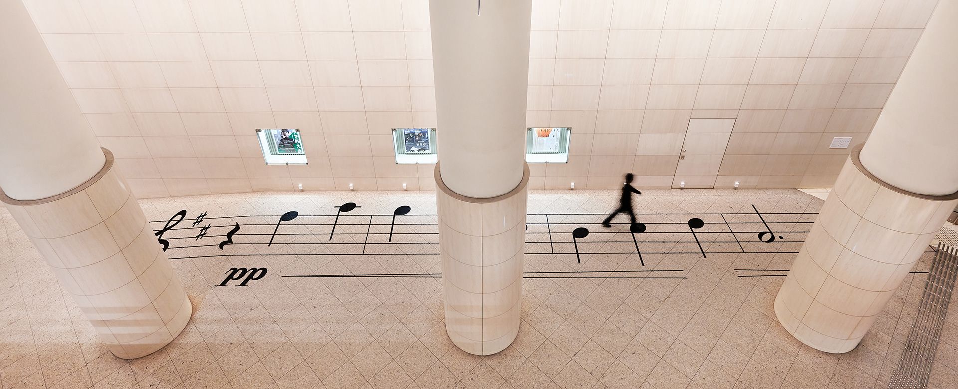Special sound installation makes social distancing more fun