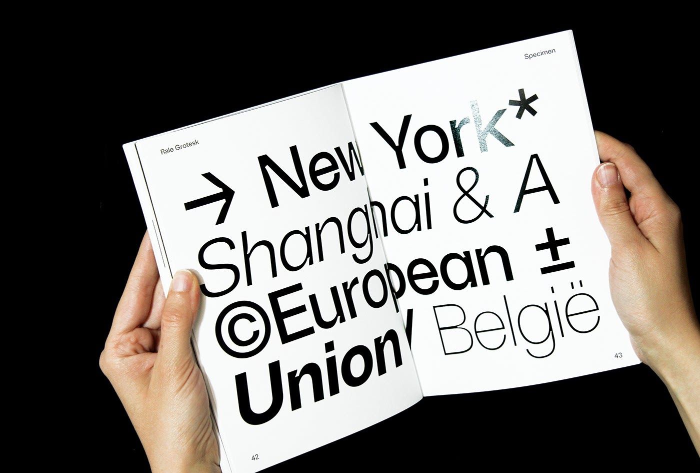 Grotesque typography with a small twist | Ognjen Gligorijevic