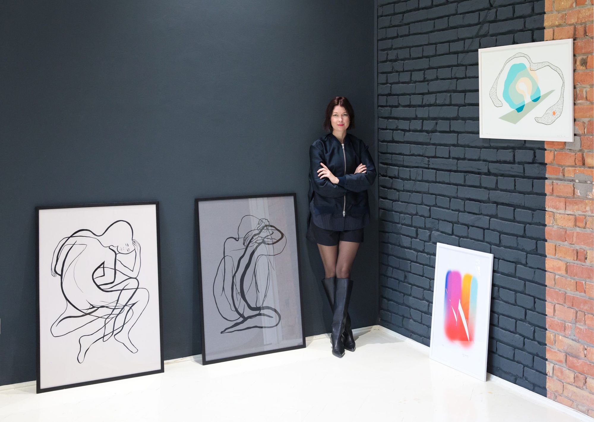 Screen printed contemporary masterpieces | Heart & Cherry Limited Editions