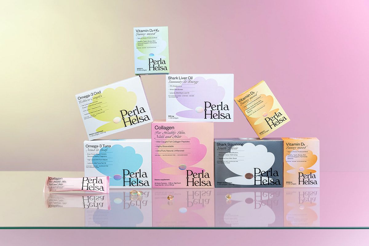 Orchidea Agency rethought the visual identity of a Ukrainian food supplement brand