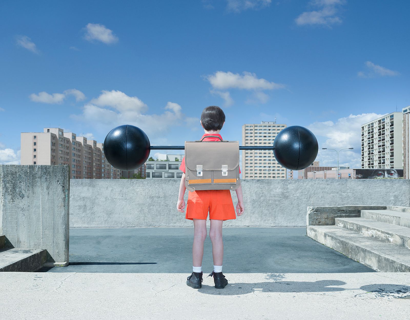 Surreal humor in the photographs of Bára Prášilová