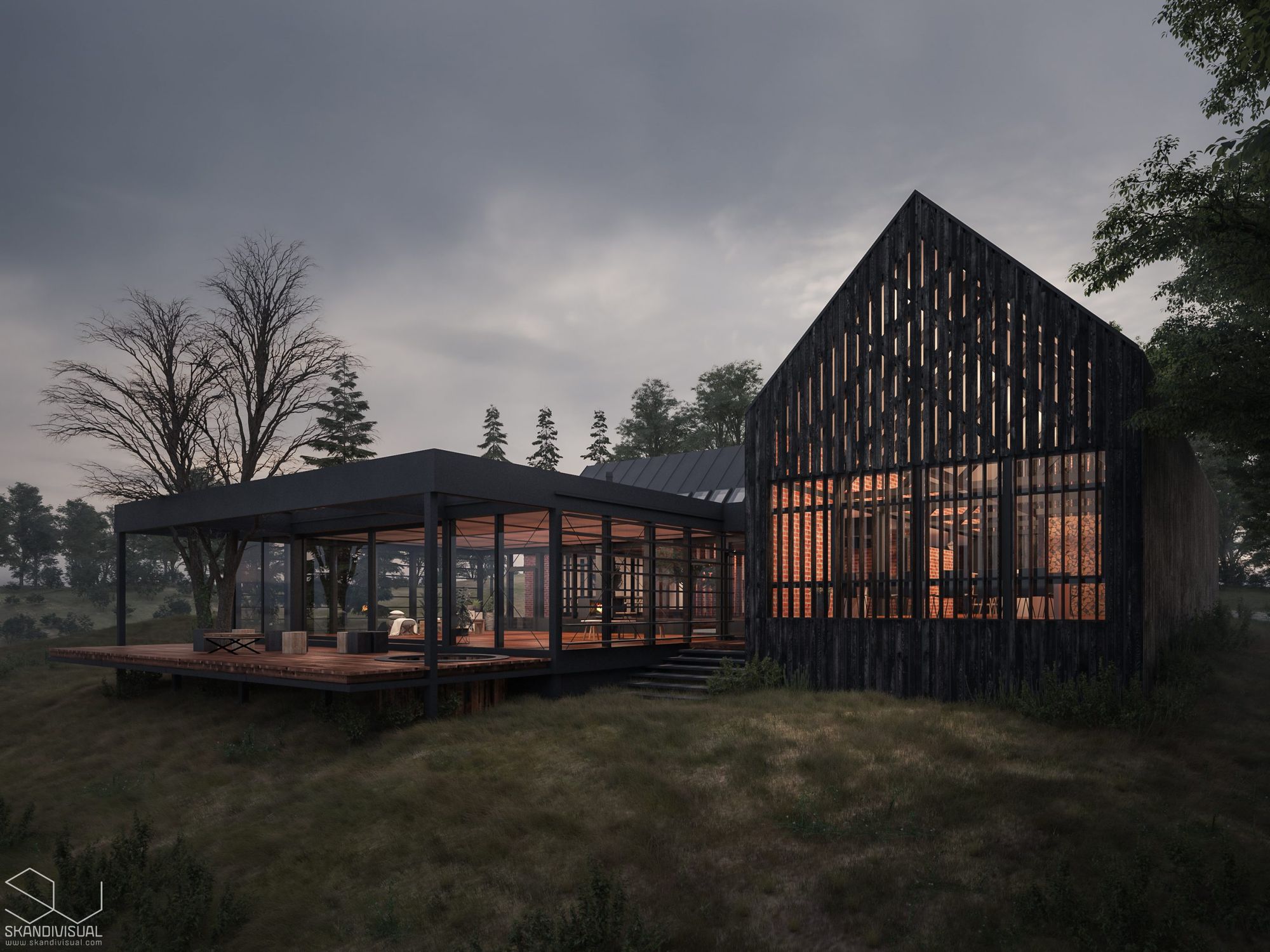 Old logic from a fresh angle | József Őrfi’s house design