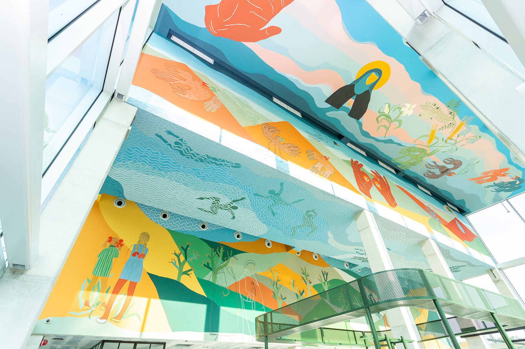 A mural promoting slowing down | Alicja Biała