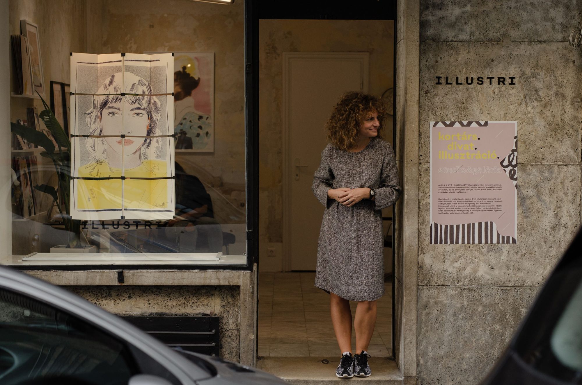 Pezsgő, kortárs, izgalmas illusztrációk | Illustri