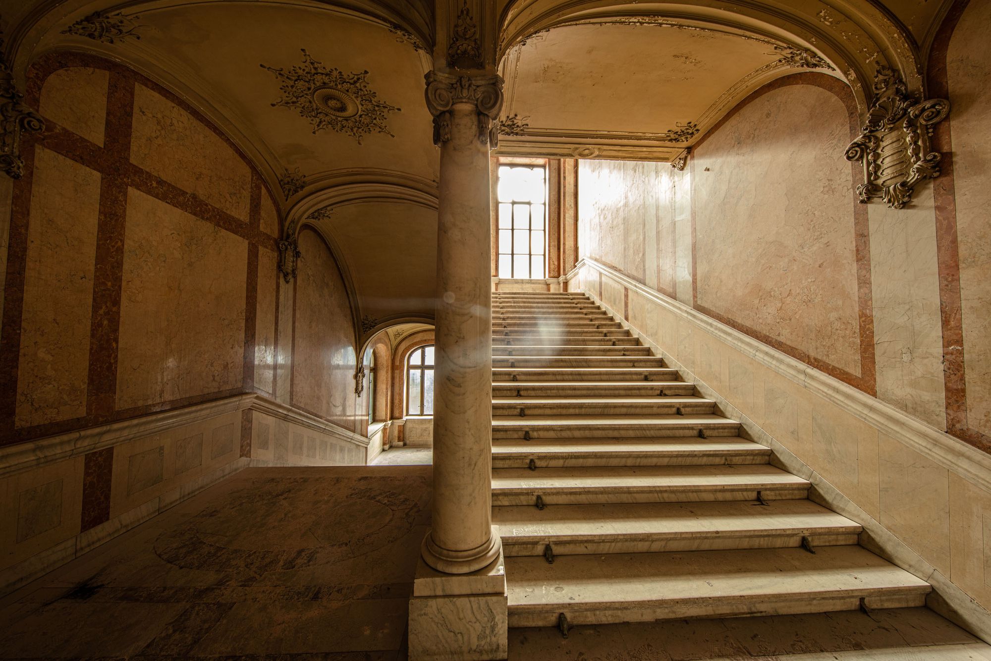 The remaining masts of sunken worlds