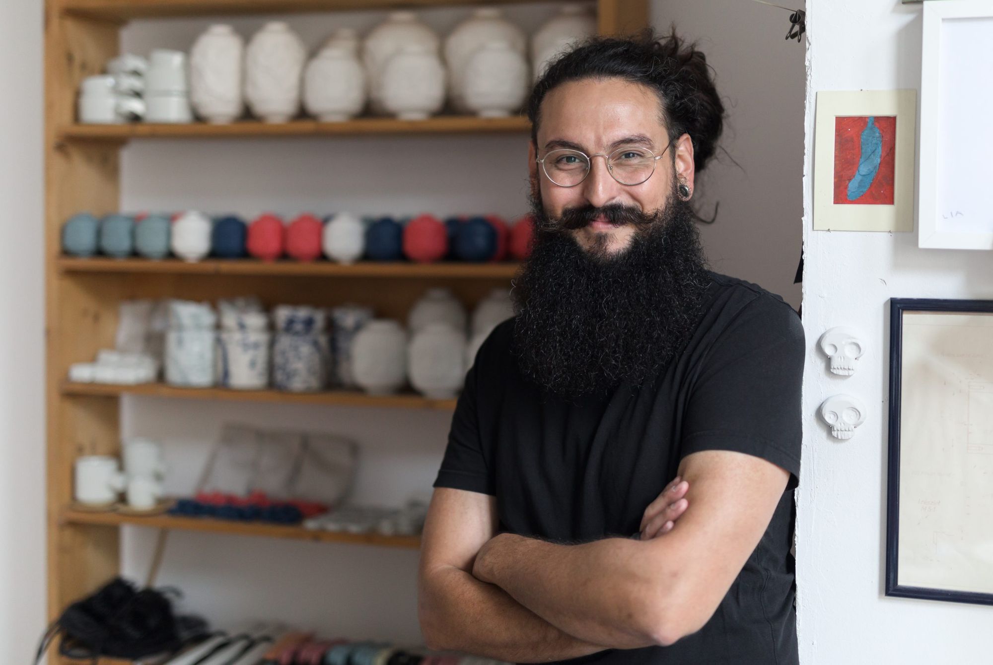 A peek into Balázs Botos's ceramics workshop | BDW Open Studios