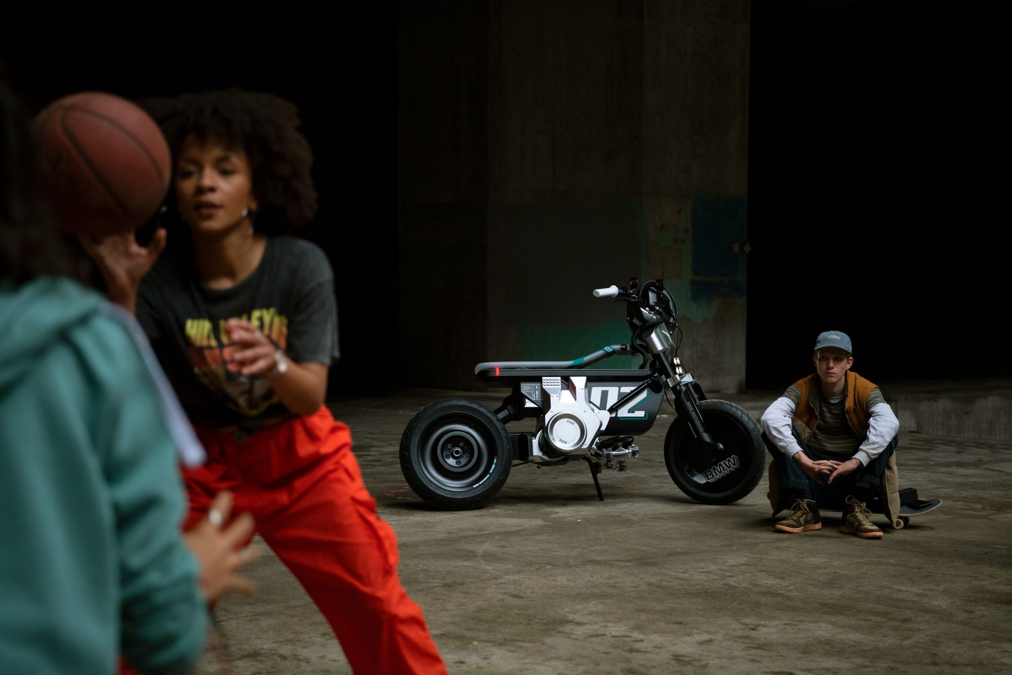 A new player in urban transport: electric BMW on two wheels