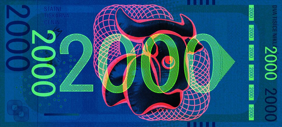 Iconic design objects on Czech banknotes | UMPRUM