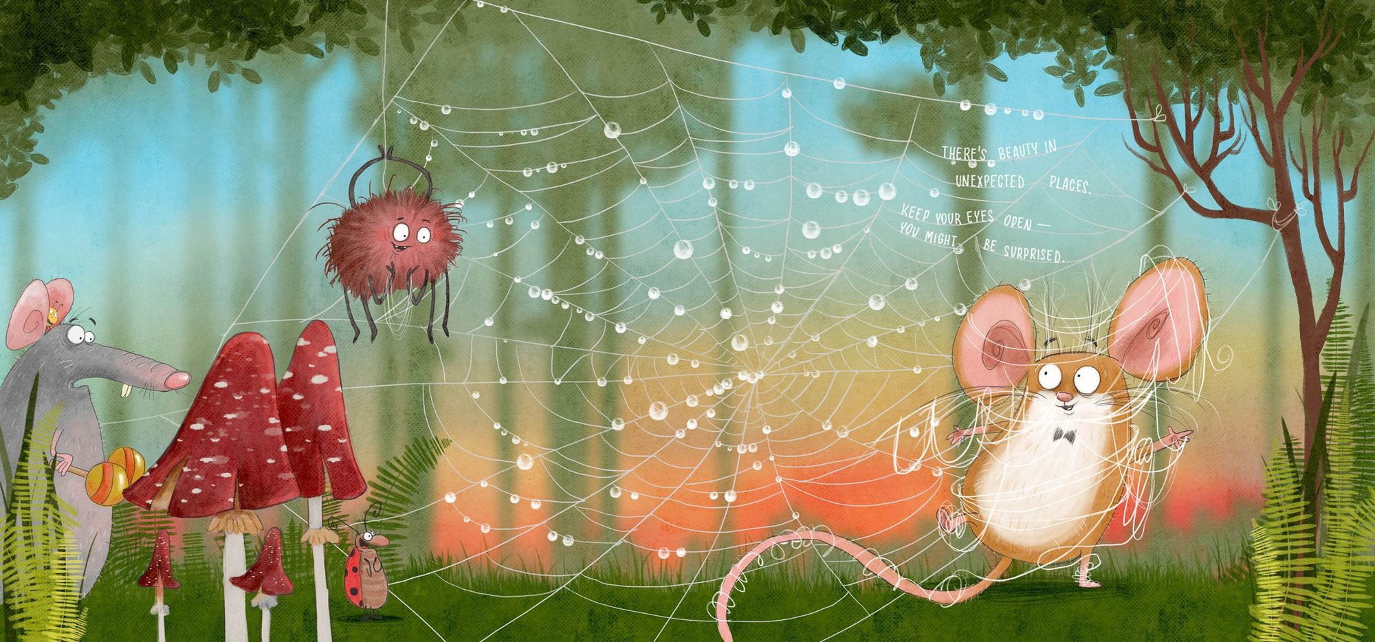 Zsuzsanna Bátori illustrated Dan Brown’s book for children