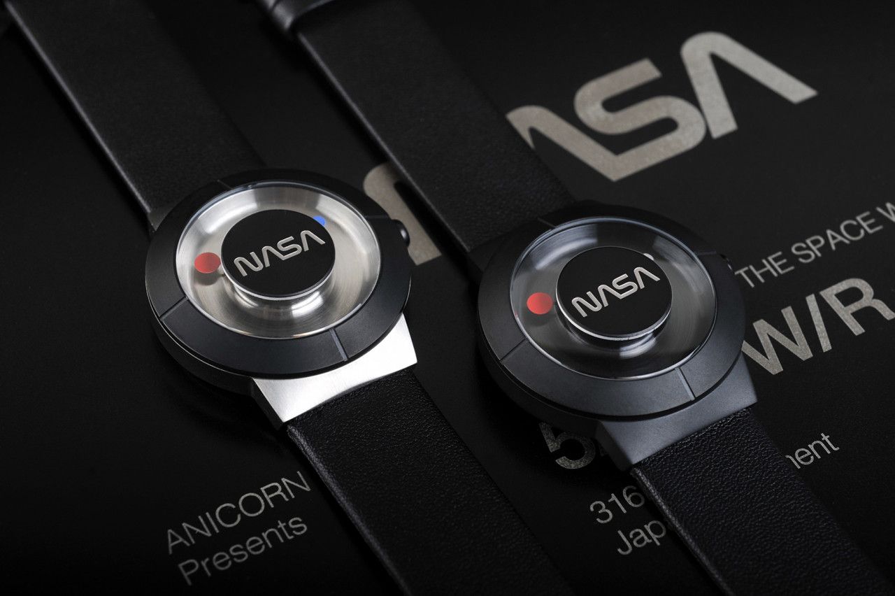 The Space Watch pays homage to one of the most iconic logos of all time