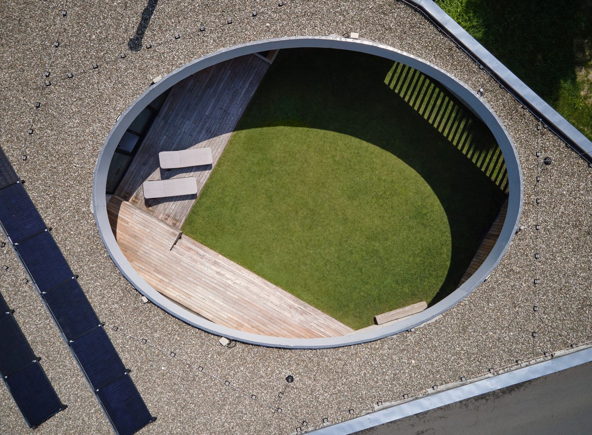 Modern transcription of ancient atrium houses from the Czech Republic