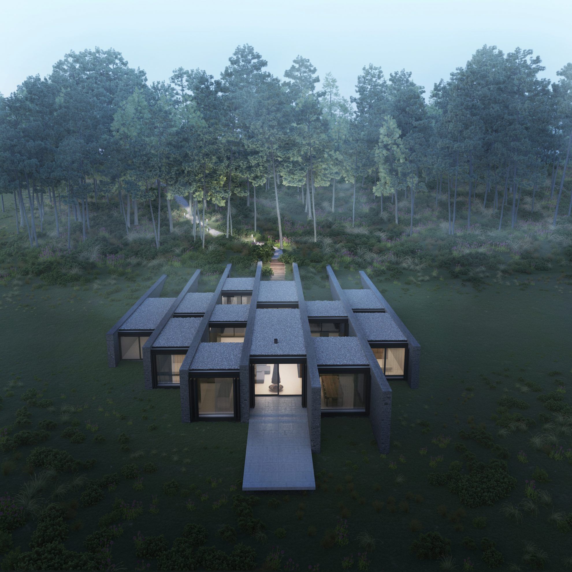 House with seven walls | MÁS építészek