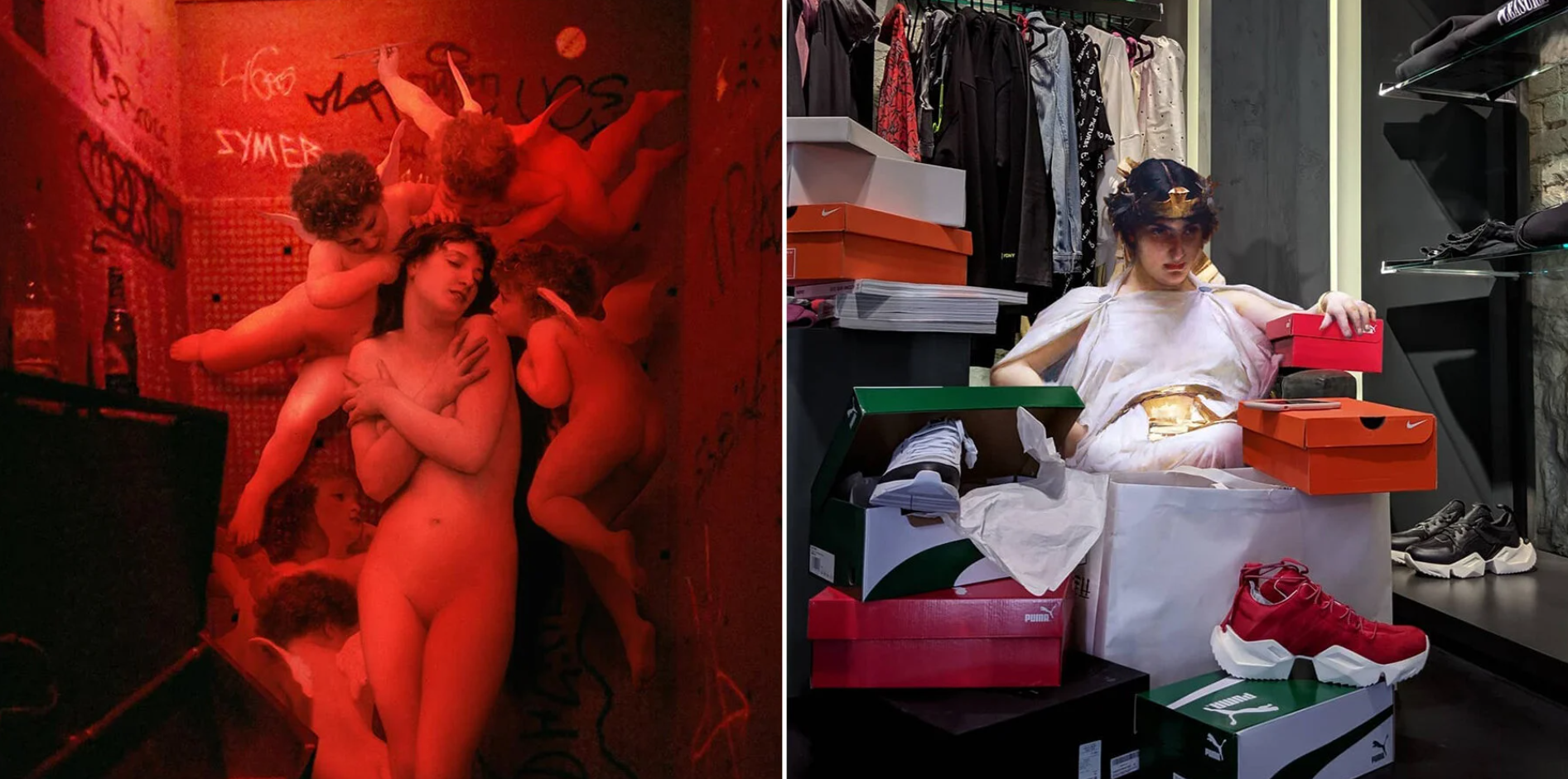 How the characters of classical paintings live in Kyiv today