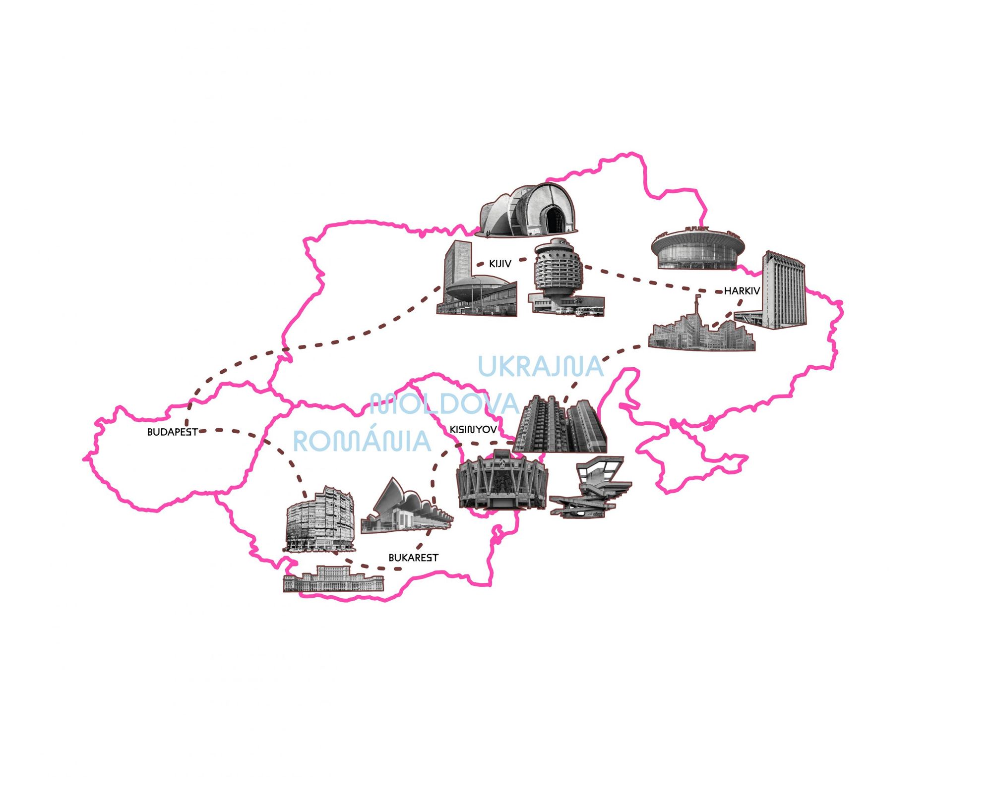 Girls, scan the city fabric! | Tripping on Modernist Monuments