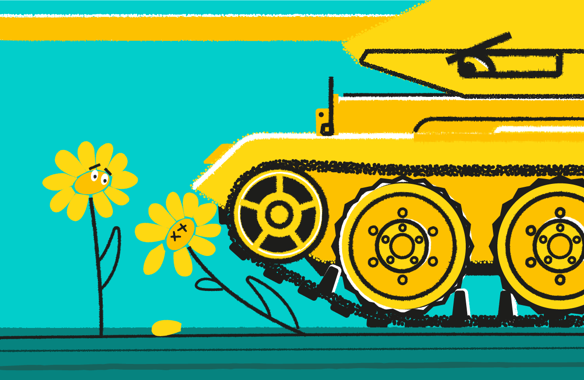 The environmental impact of the war can last for a century