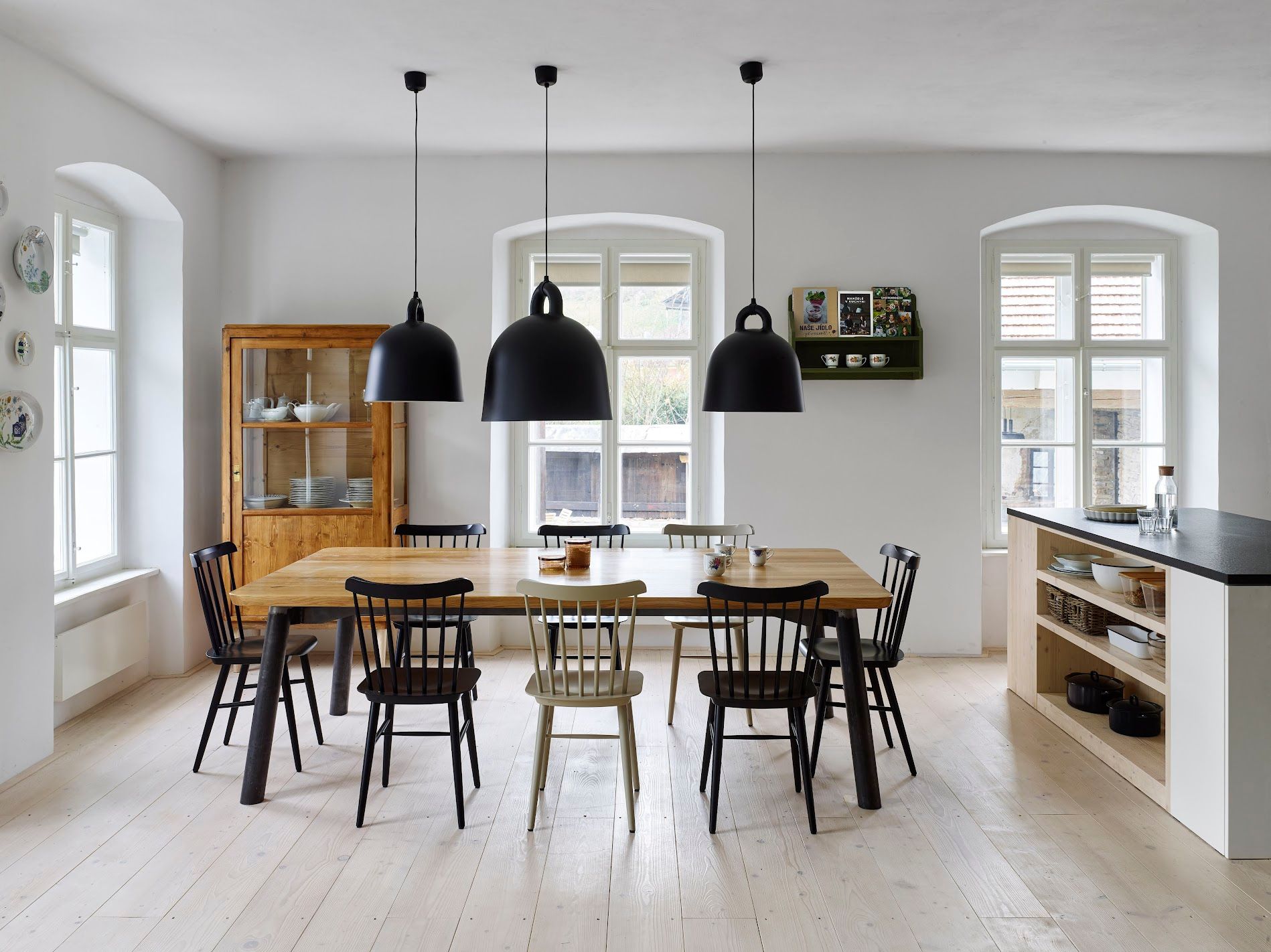 Rundown school building turned into an idyllic guest house in the Czech Republic