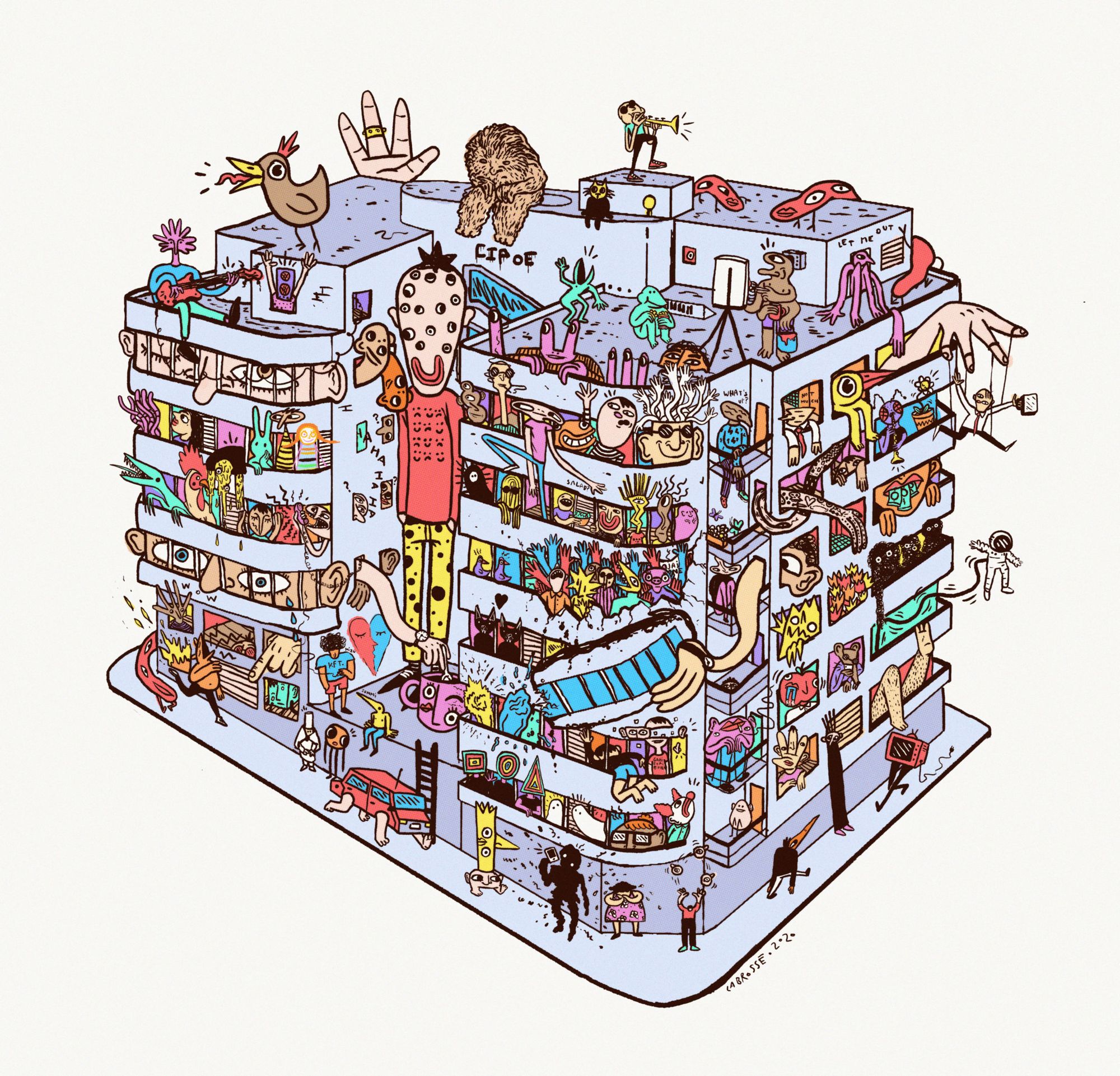 Budapest by Labrosse | Dugattyús ház