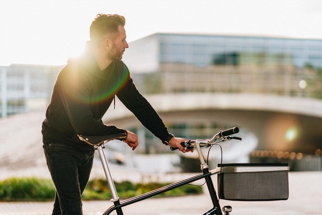 E-bike in Scandinavian style