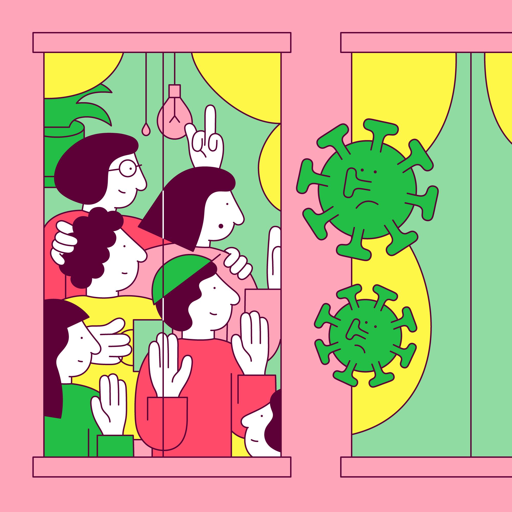 Artists sitting at home | Domased