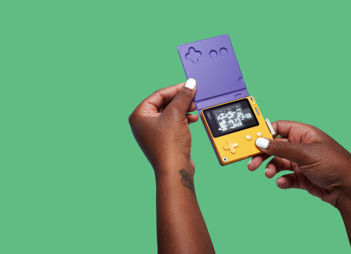 Retró konzol kortárs csavarral