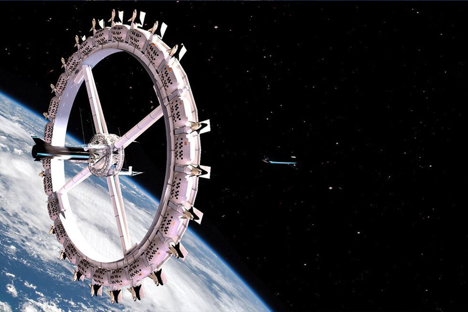 The first space hotel is planned to open in 2027