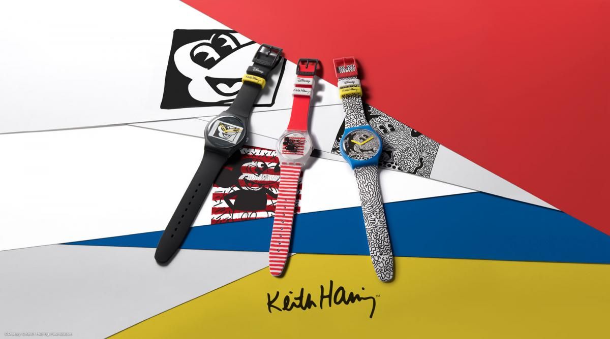 Pop-art Mickey egerek a Swatch új kollekcióján
