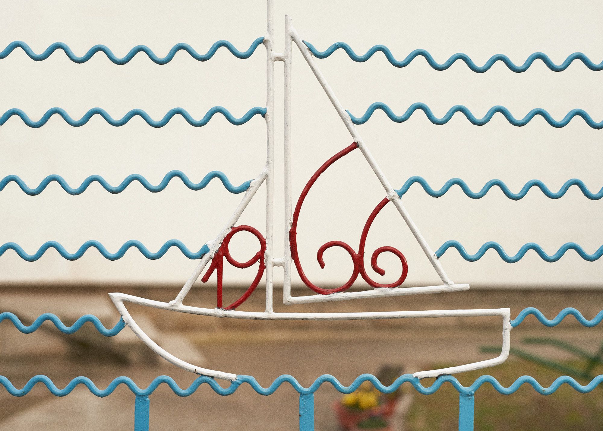 Fences around Lake Balation, photographed by Marietta Varga and Fülöp Schmal