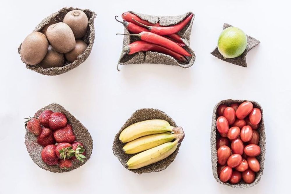 From agri-waste to plate set