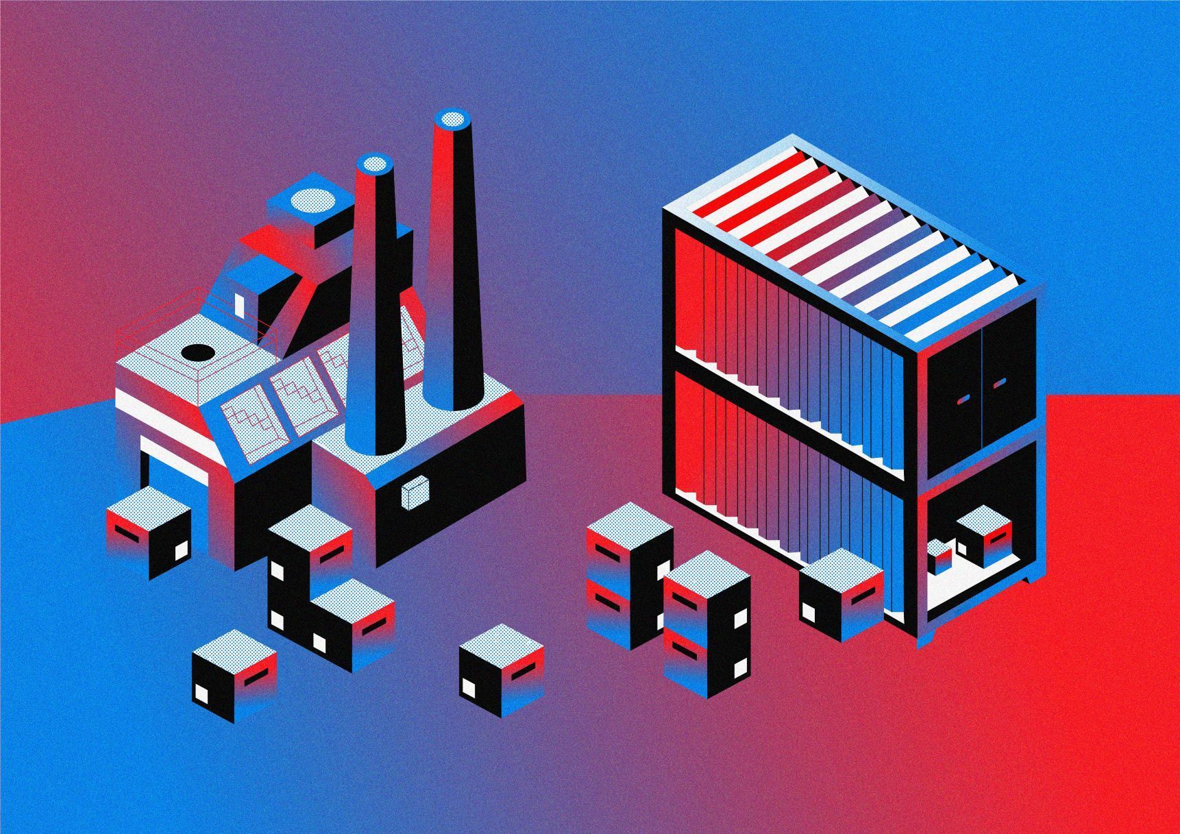 A giant automated e-commerce logistics center will open in Hungary soon