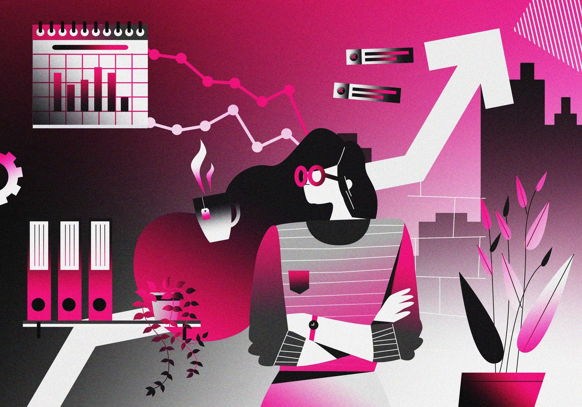 How rare are female bosses?