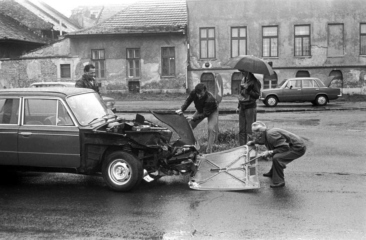 Shades of the grotesque—this is how a Dutch photographer saw Budapest in the ’80s