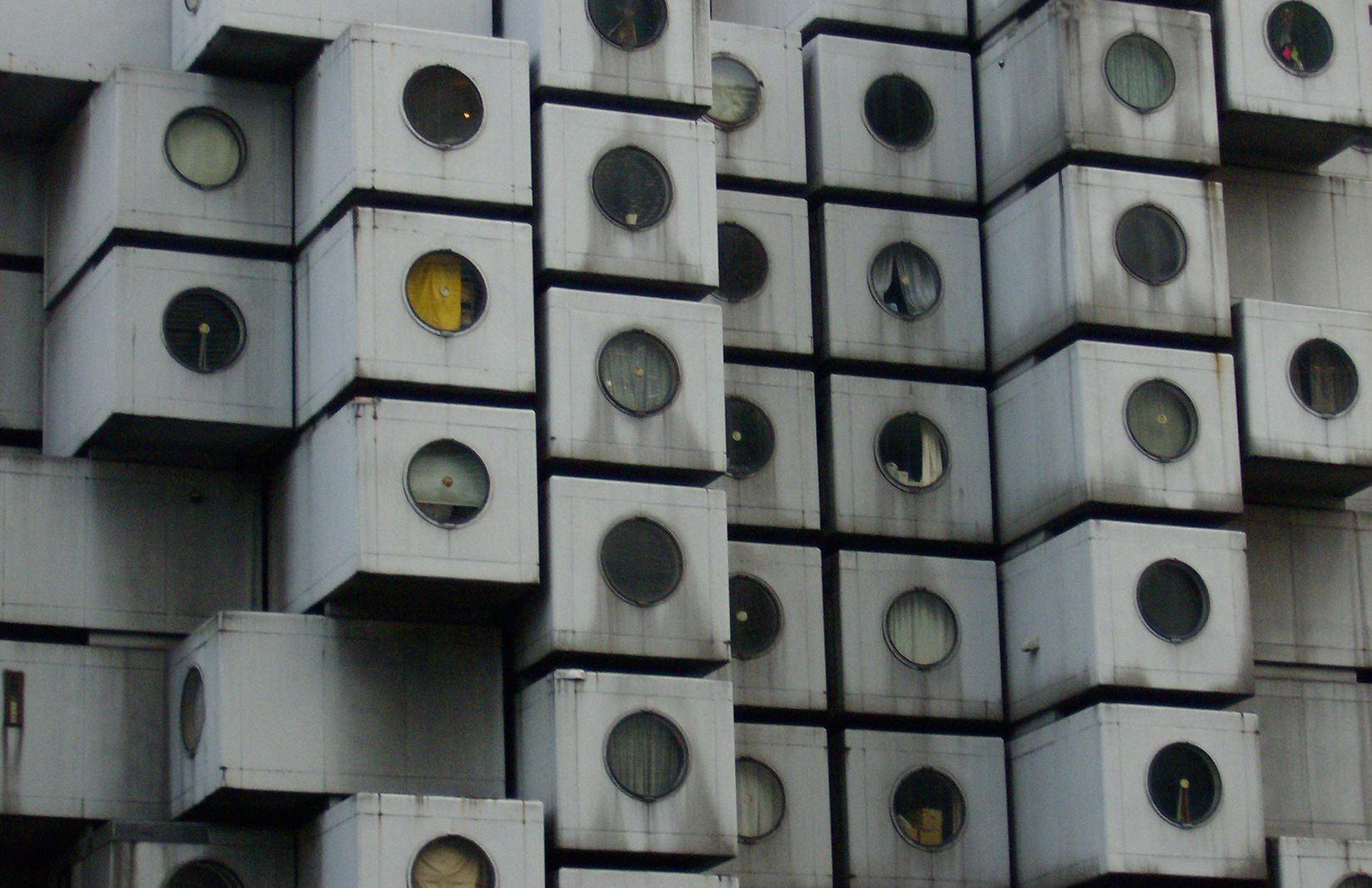 The Nakagin capsule house in Tokyo could be rebuilt