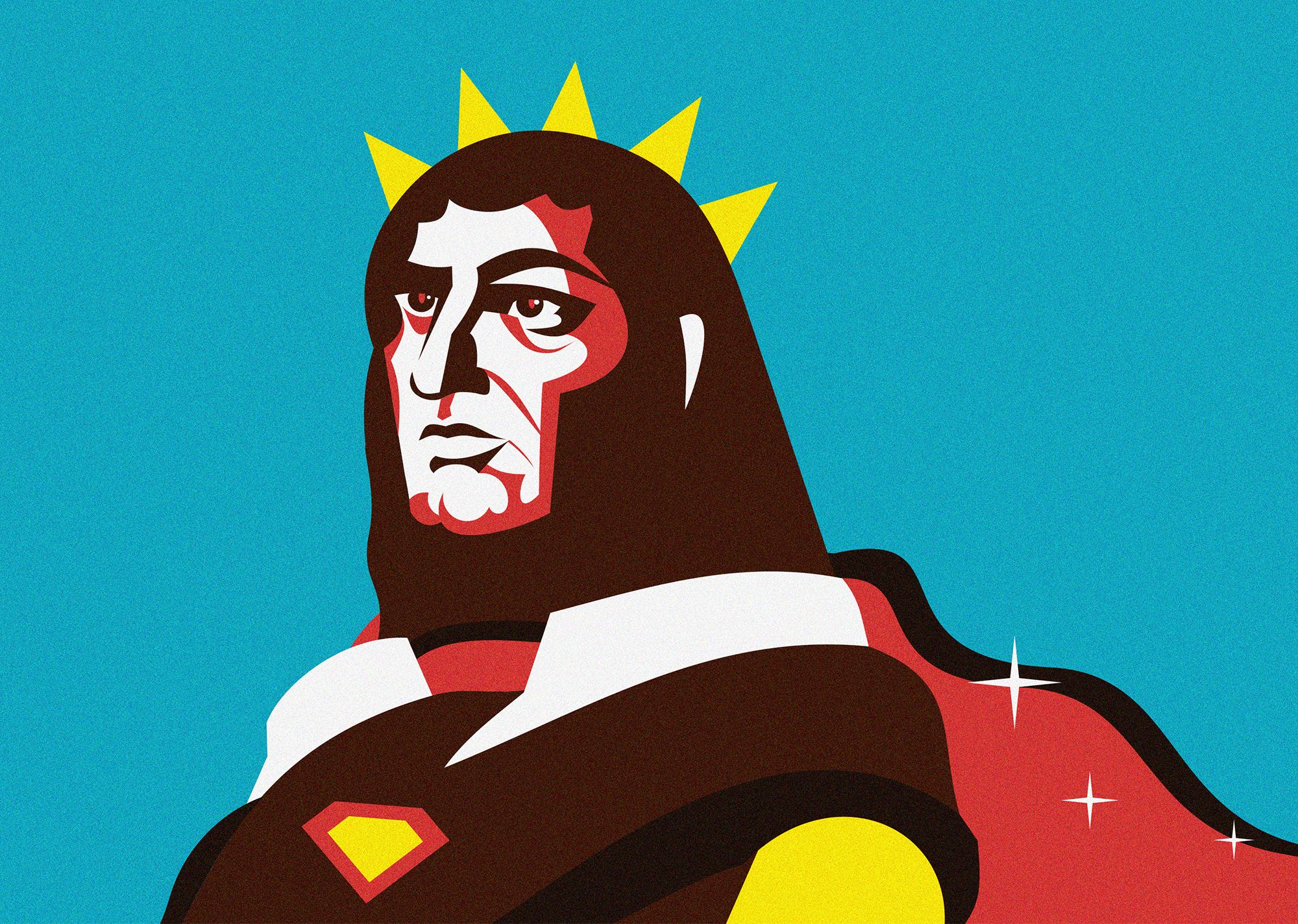 Our history is more interesting than Superman or Batman