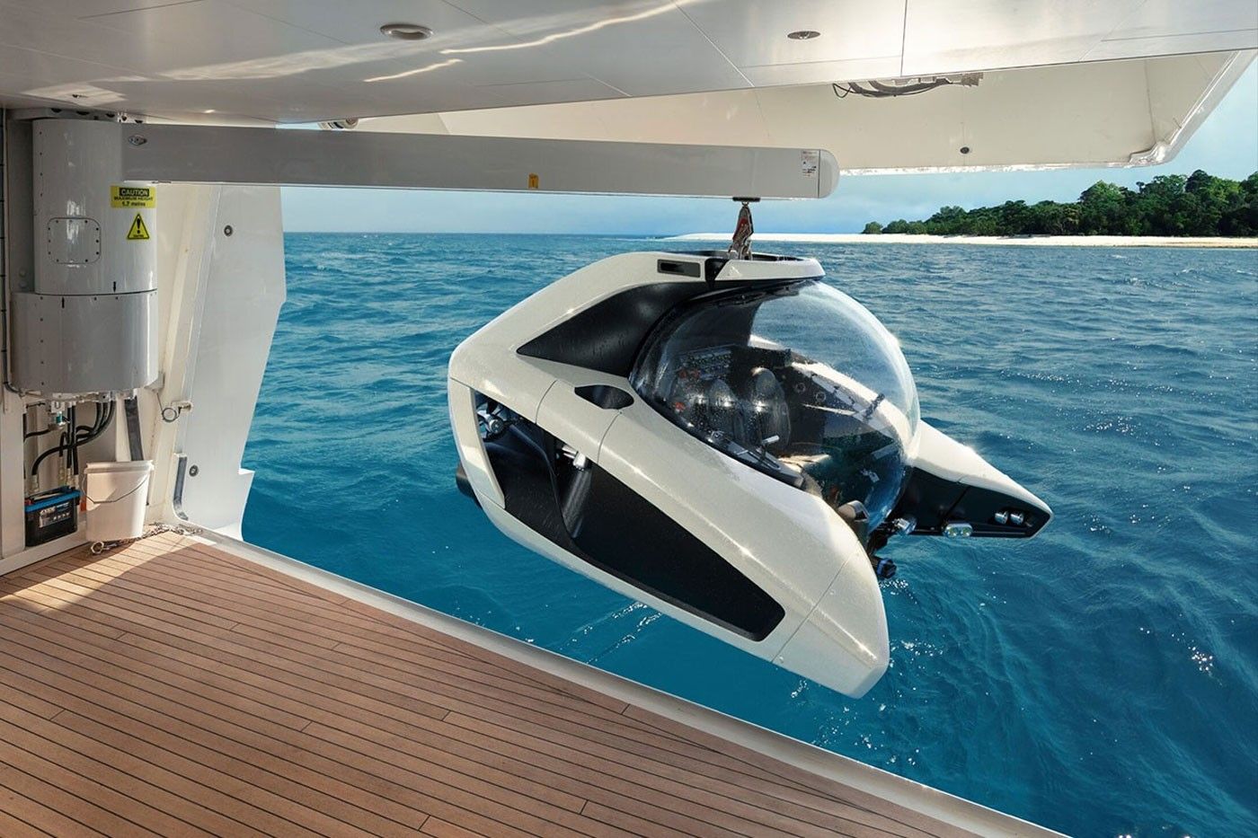 A new craze? Personal submarines instead of private jets