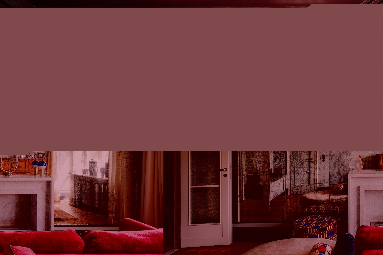 Rendhagyó minták és nemes textúrák uralják a lódzi bérház enteriőrjét