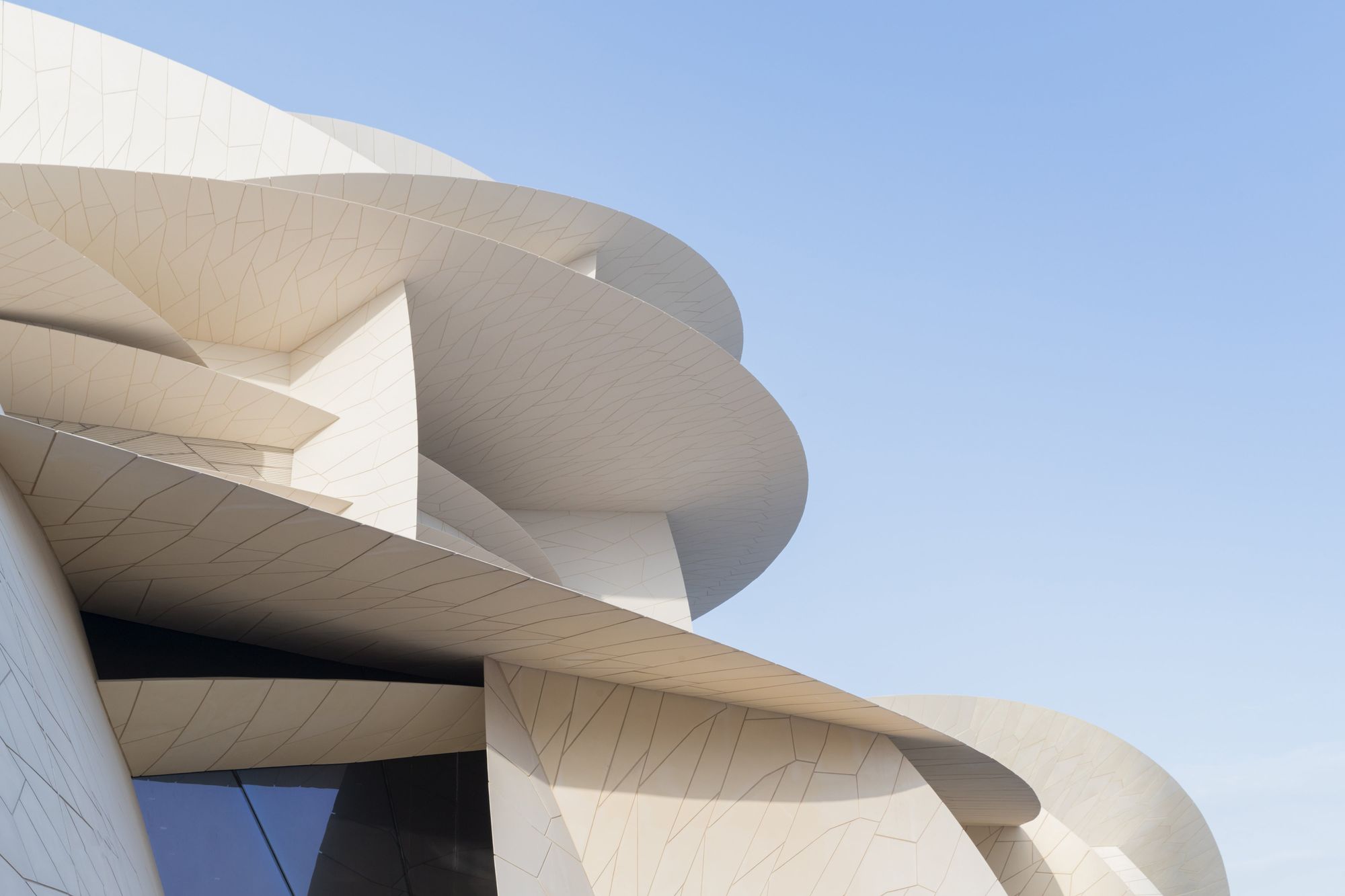 Desert rose inspired the National Museum of Qatar
