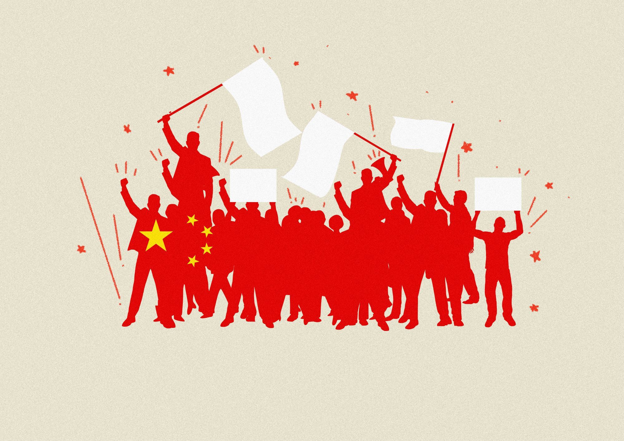 Protests in China not seen in decades