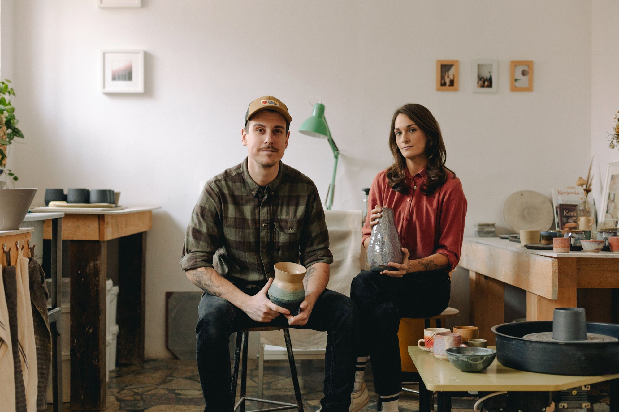 Forming by hand what life suggests—Behind the scenes: ceramicists Eszter Gyalog and András Lukács