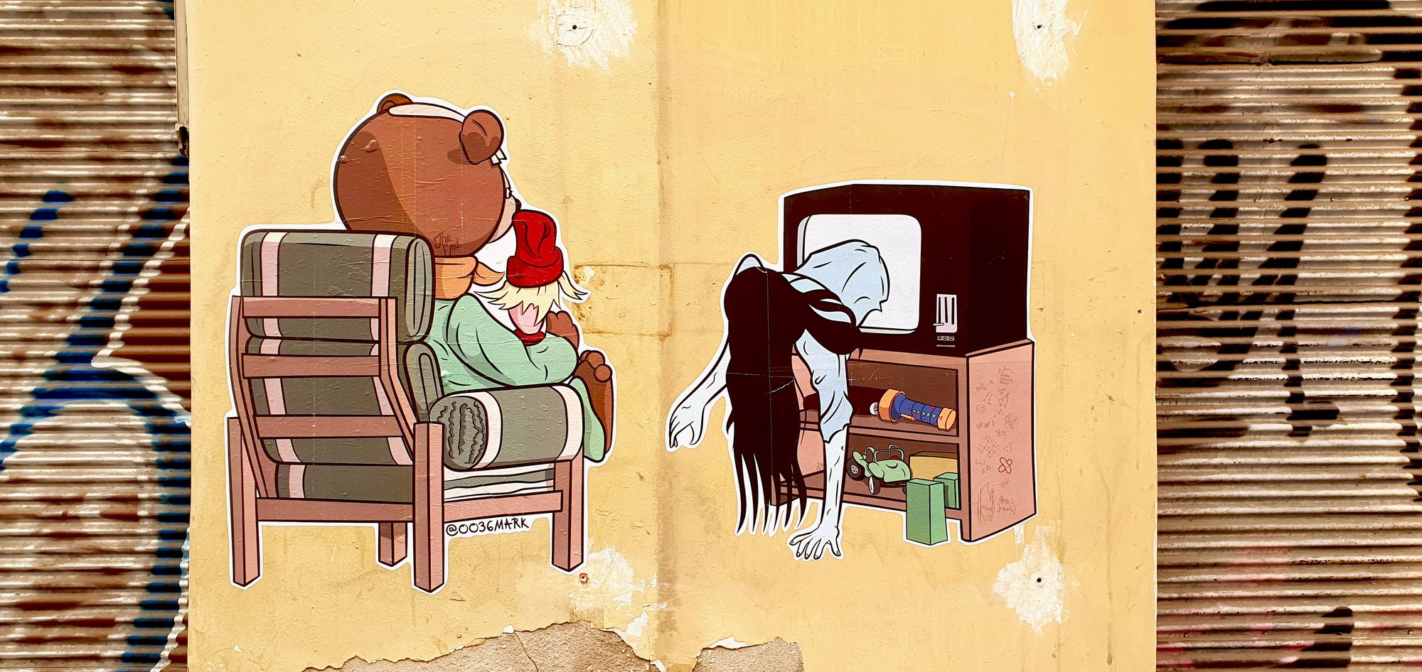 Elszabadult mesehősök az utcákon | 0036MARK és a street art