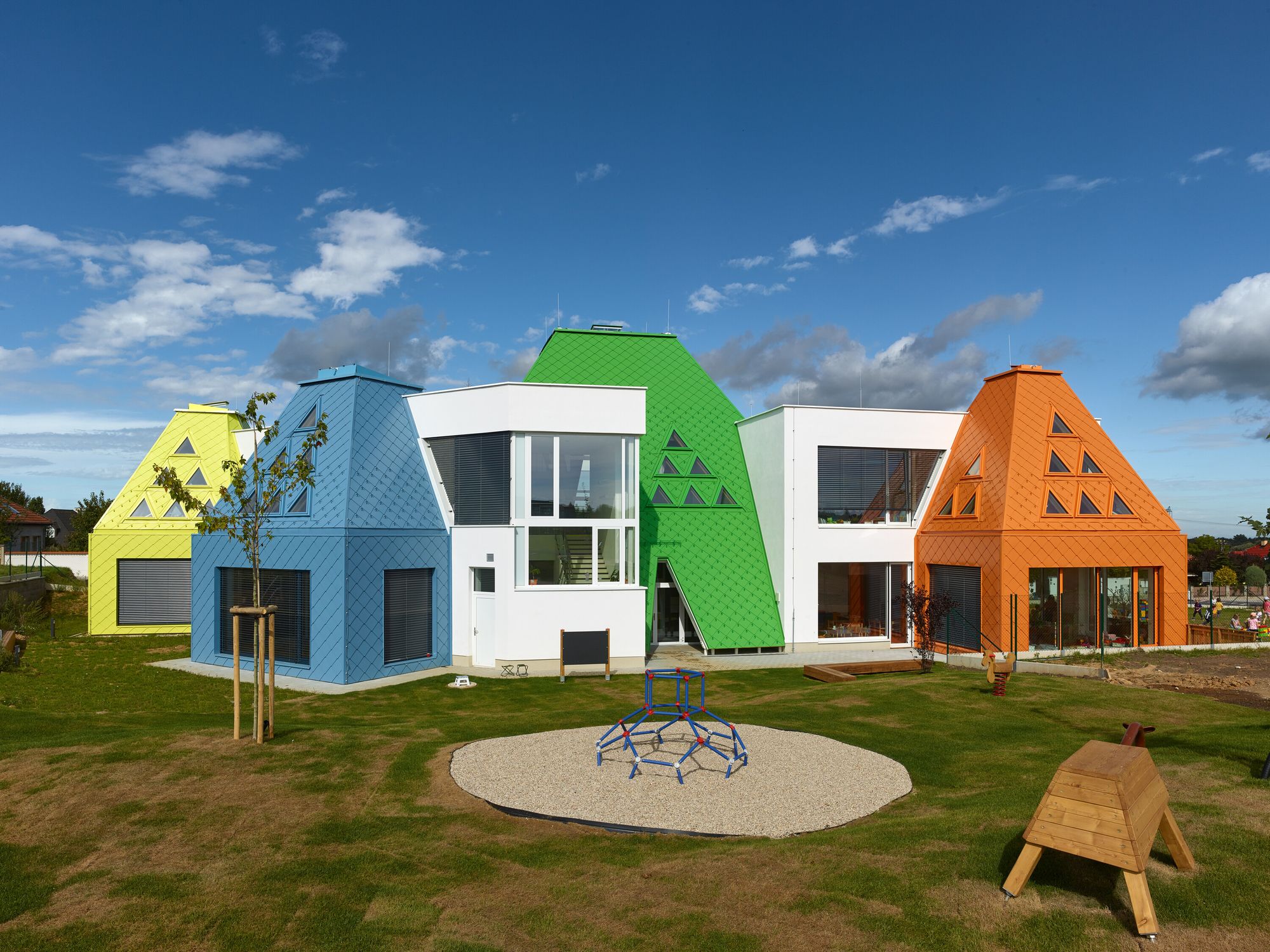 A kreativitás kibontakozását támogatja ez az óvoda Csehországban