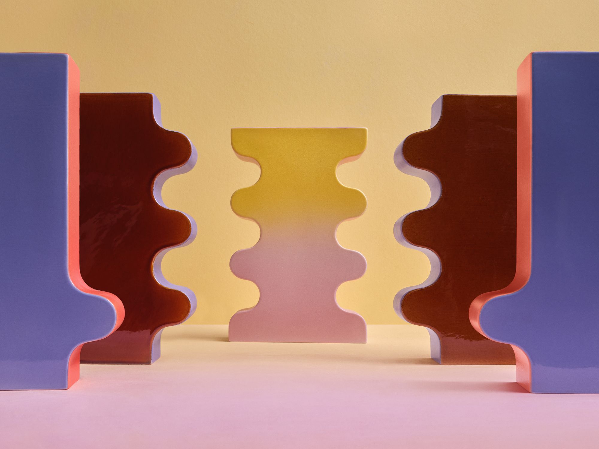 Ceramic collection in the language of painting