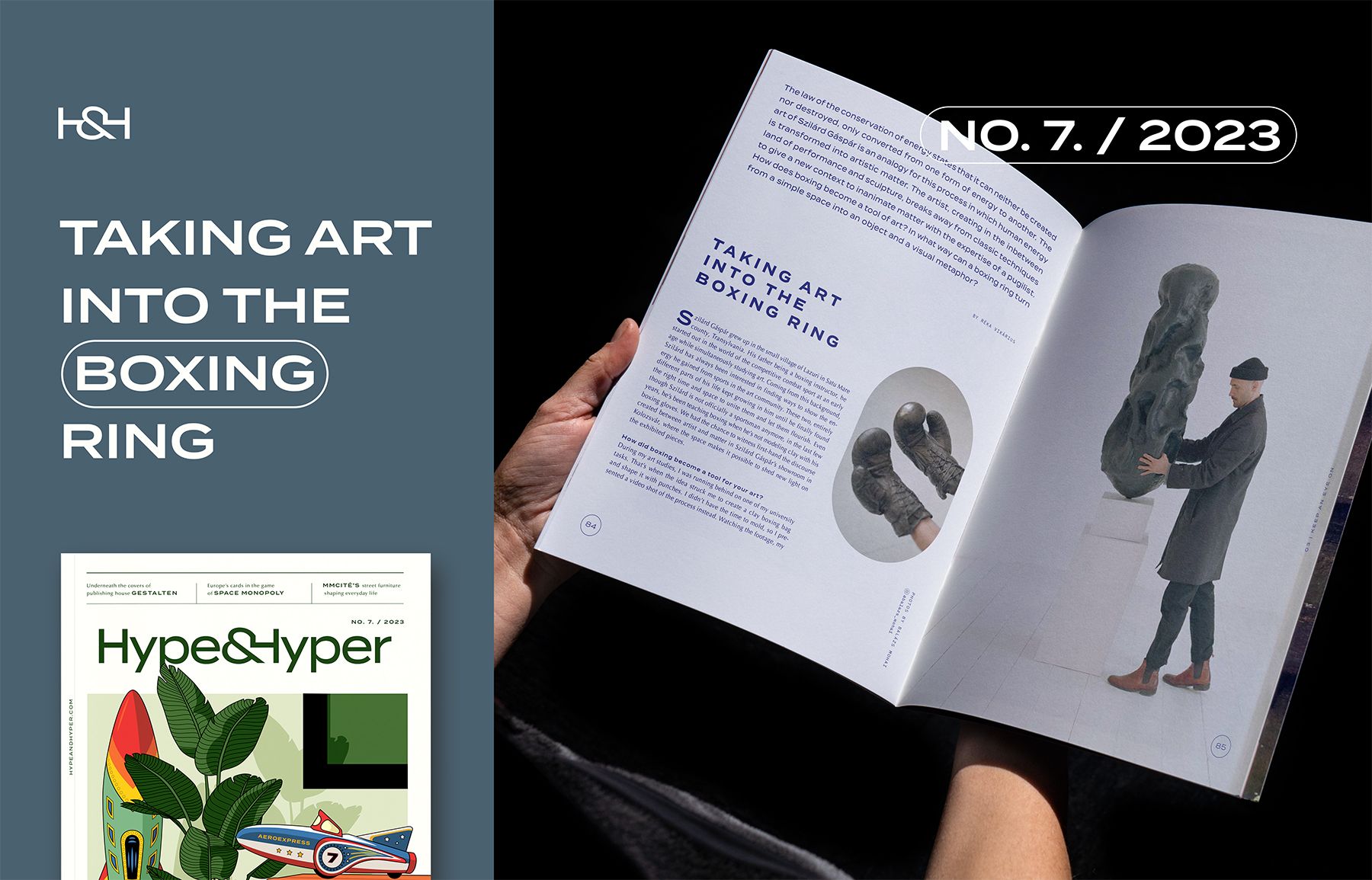 Taking art into the boxing ring