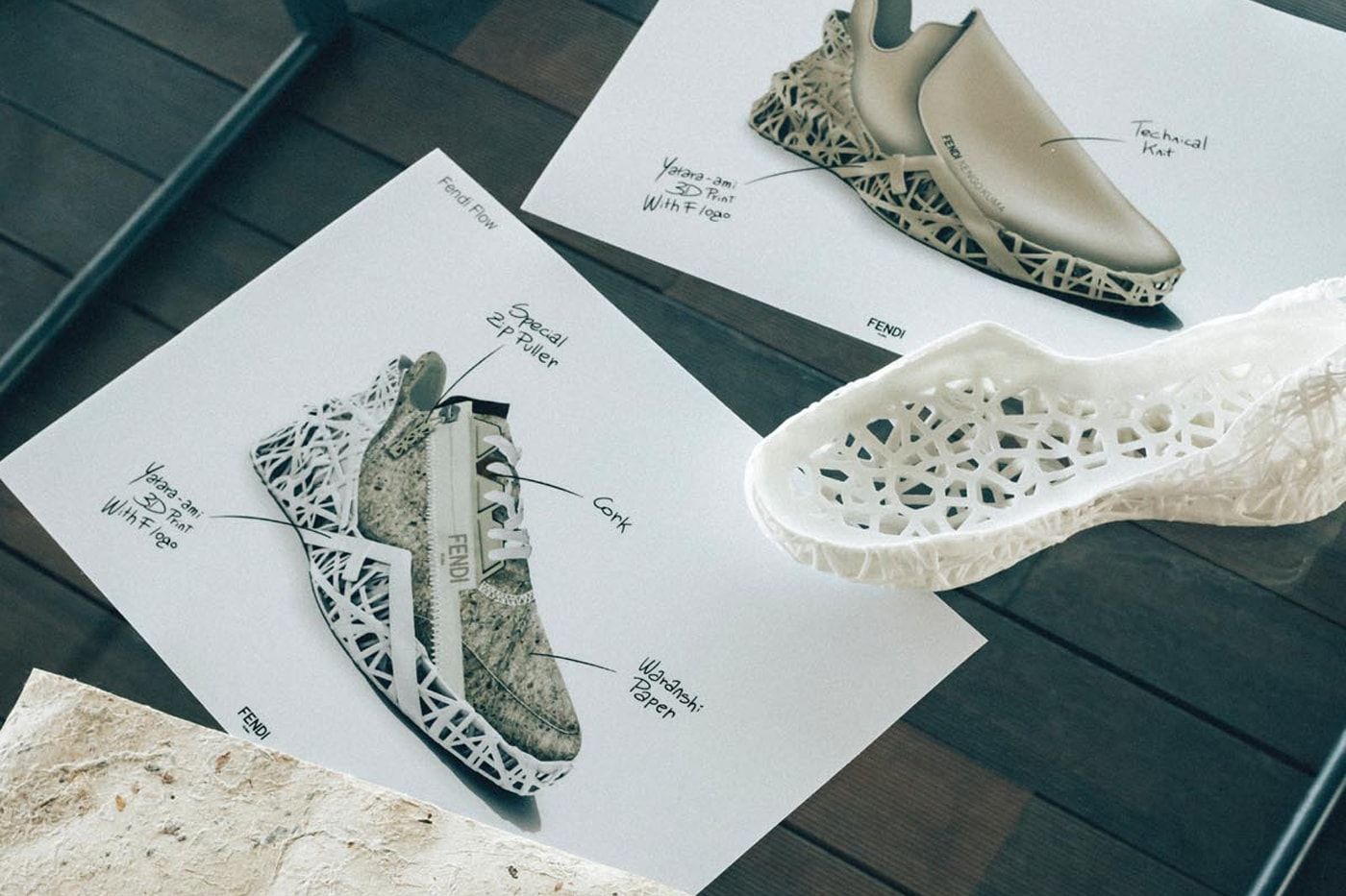 Kengo Kuma építészeti ihletésű kiegészítőket tervezett a Fendinek