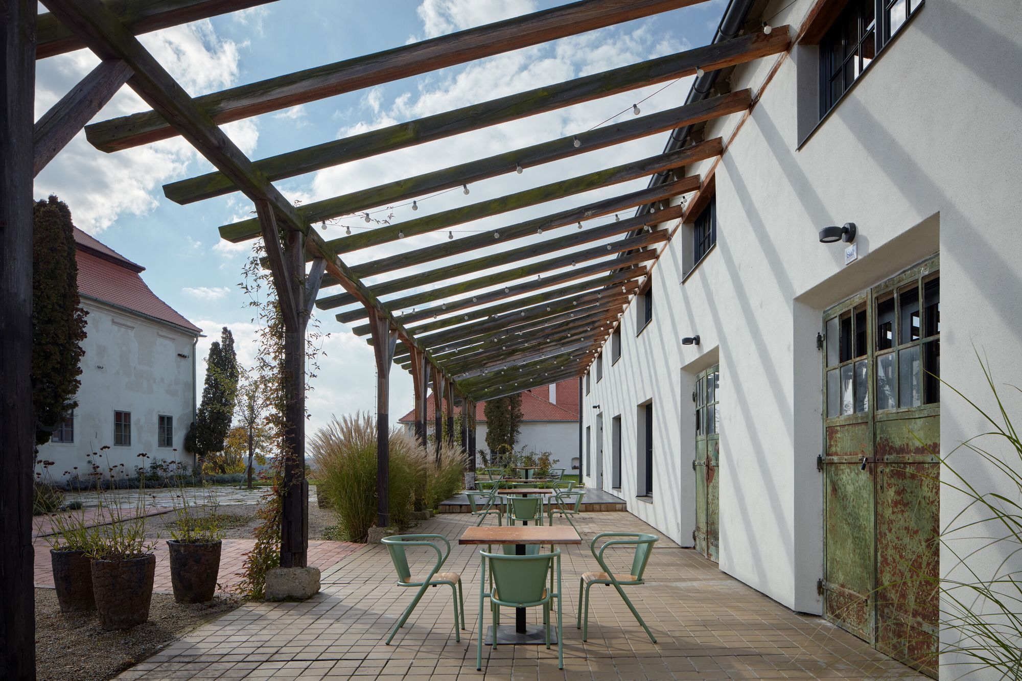 Former ceramics factory turned guesthouse and event venue