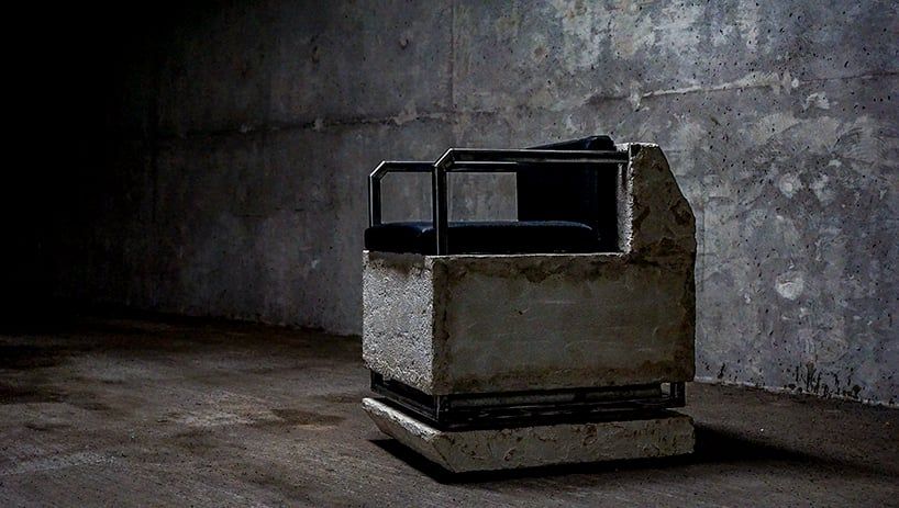 Meet the chair inspired by brutalist architecture
