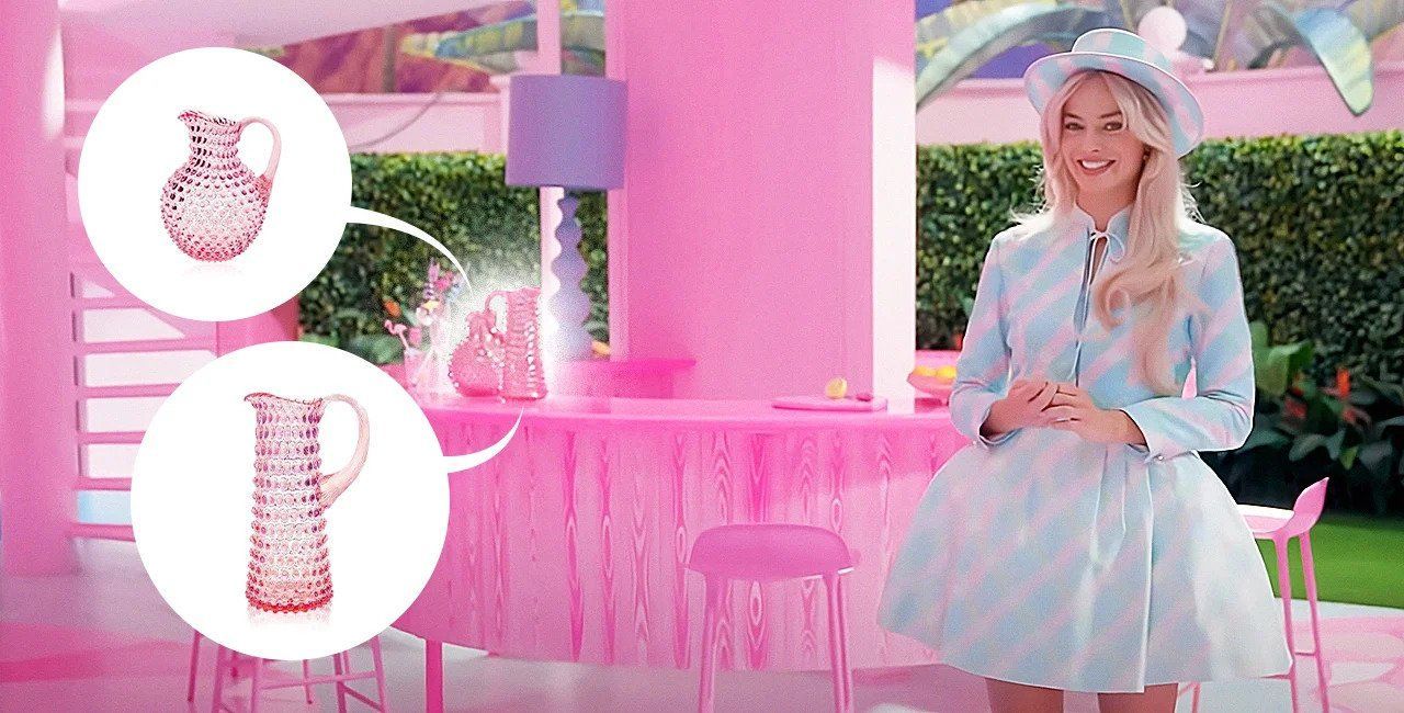 Czech-made glassware features in the new Barbie film