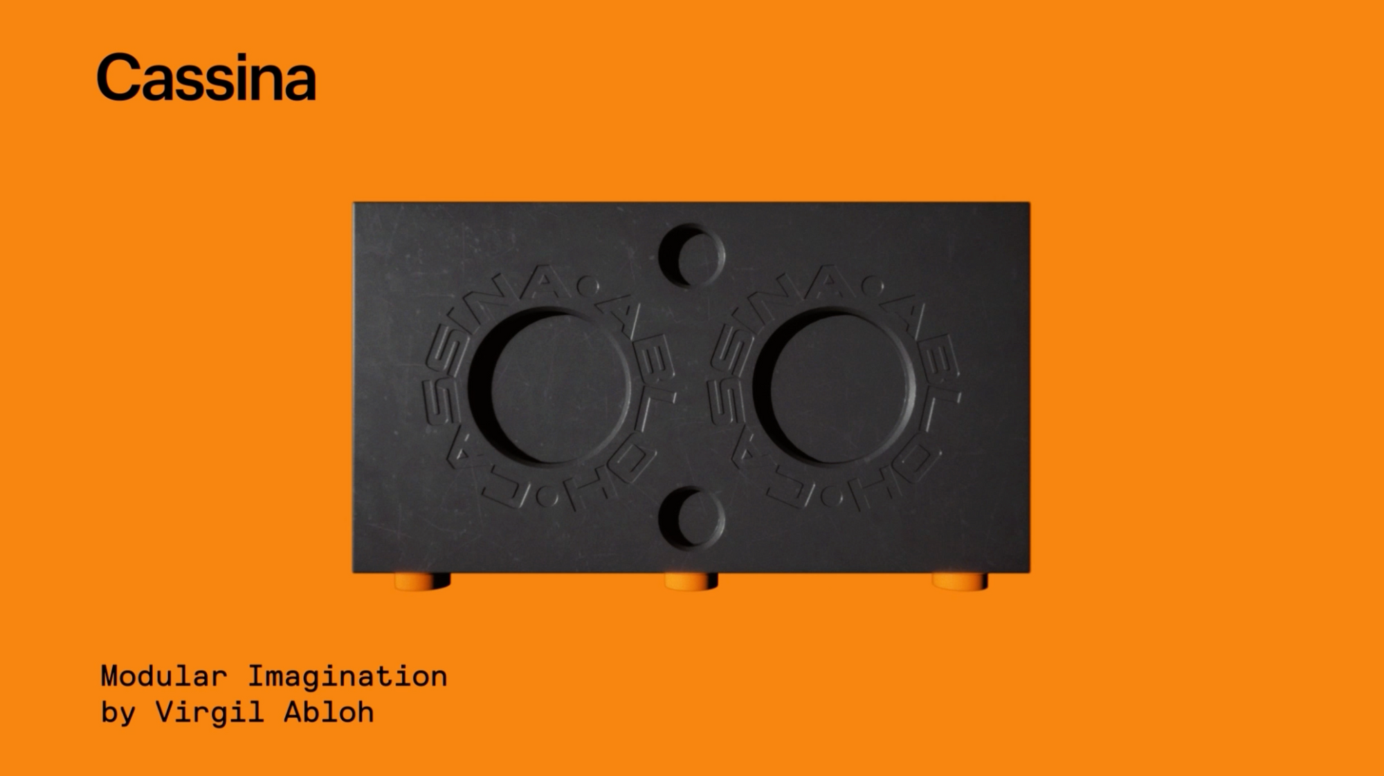 Cassina presents Modular Imagination by Virgil Abloh at Code Showroom (x)