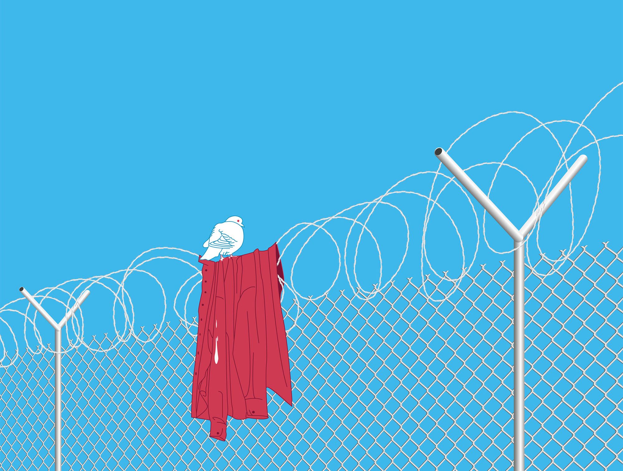 Frozen borders, frozen souls